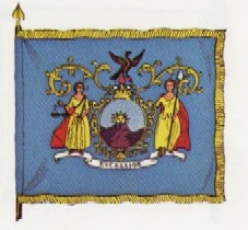 3rd New York regimental flag