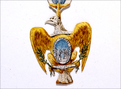 Sketch of Insignia of the Society of the Cincinnati