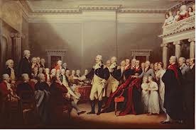 Washington resigns his commission